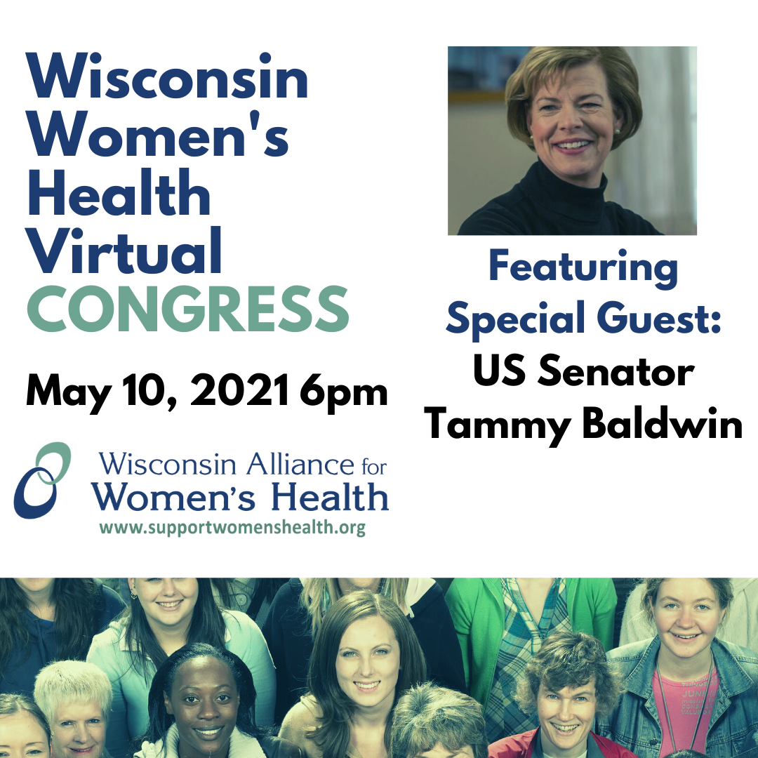 WI Women's Health Congress featuring US Senator Tammy Baldwin